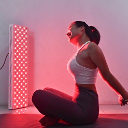 SGROW定时器红色Led光治疗660Nm 850Nm红外线红光治疗设备美容红色光治疗灯