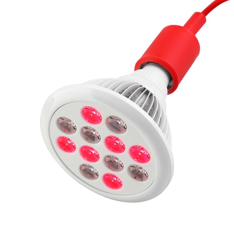 SGROW Hot Selling Acne Wrinkle Pigment Removal Handheld 24W Red Light Therapy Bulbs