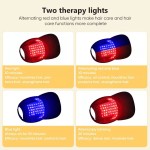 批发oem和odm Led脱发治疗头痛缓解650nm Led红外灯帽头盔帽为毛毛