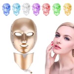 批发LED面膜OEM PDT光子光疗面膜美容家用7色LED面膜