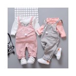 Baby Overalls Set - 2 Piece Girl