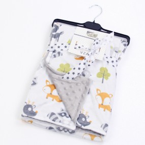 Baby Blanket - Flannel Swaddle Receiving