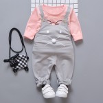 Baby Overalls Set - 2 Piece Girl
