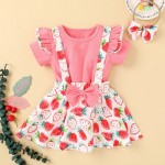 Baby Girl Set - Cotton Party Dress