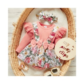 Baby Overalls Set - Summer Shorts