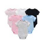 Baby Onesies - Pure Color Cotton