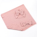 Baby Blanket Set - Solid Color