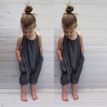 Baby Romper - Sleeveless Cotton Summer