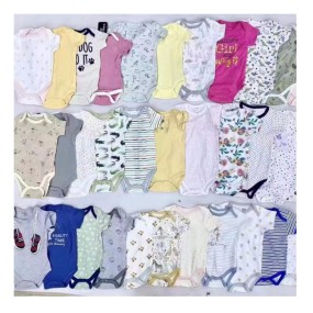Baby Rompers - Short Knitted Cotton