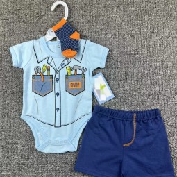 Baby Clothes Set - 3 Piece Romper