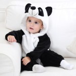 Baby Romper - Long Sleeve Animal Pattern