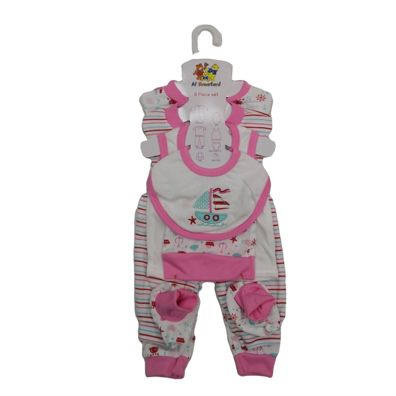 Autumn Baby Suit Supplier - OEM 8 in 1 Cotton Comfortable Set
