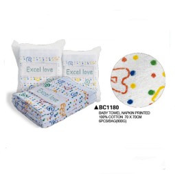 White Towel Blanket Supplier - OEM 6pcs Per Bag