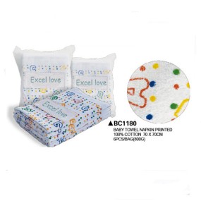 White Towel Blanket Supplier - OEM 6pcs Per Bag