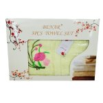 Face Towel Set Supplier - OEM 3 in 1 Embroidery Hotel Set