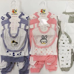 Baby Clothes Set Supplier - OEM 8 in 1 Newborn Cotton Suit