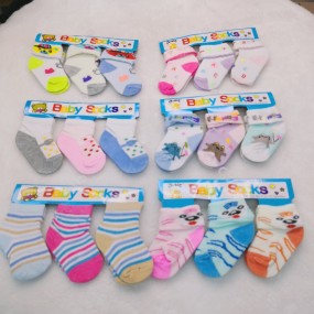 Baby Socks Manufacturer - OEM Blue Color for Boy