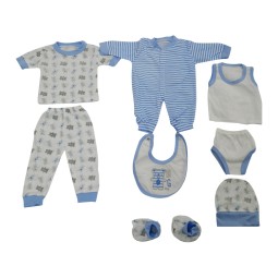 Baby Cloth Sets Manufacturer - OEM Colorful 8 in 1 Polyester Set