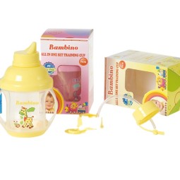 Baby Drinking Cup Manufacturer - OEM PP Training Cup with Straw