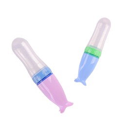 Fruit Feeder - Silicone Squeeze with Spoon