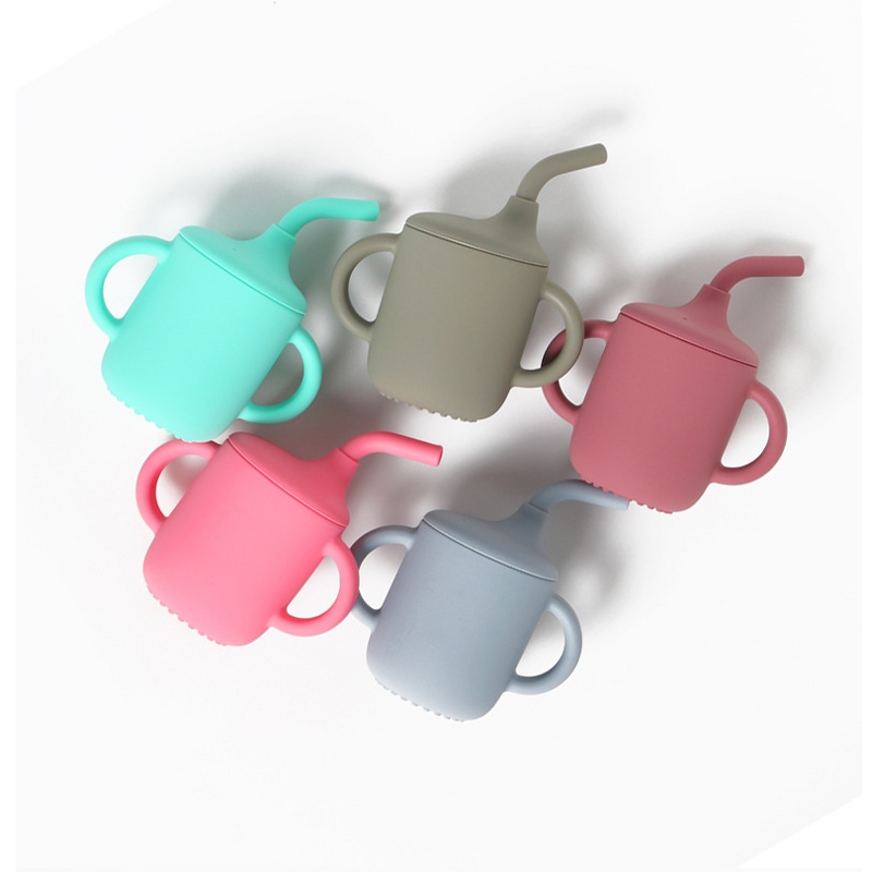 Baby Straw Cup - Food Grade Silicone