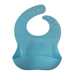 Baby Bib - Waterproof Silicone Snap
