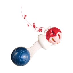 Rattle Teether - Food Grade Soft Ball