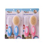 Baby Hair Brush Set - Soft Bristle Comb