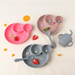 Baby Plate - BPA Free Silicone Dinnerware