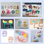 Baby Rattle - Eco-friendly BPA Free