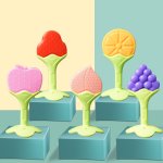 Teether Toy - Soft Silicone with Clip