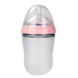 Baby Bottle - BPA Free Silicone Anti Colic