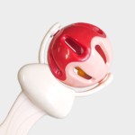 Rattle Teether - Food Grade Soft Ball