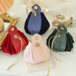 Gift Bags - PU Leather Drawstring Packaging