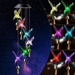 Wind Chime - Solar Power Color Changing