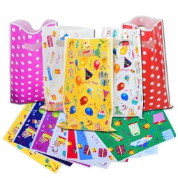 Gift Bags - Printed Plastic Party Favor