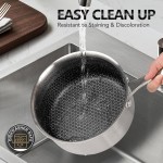 Hybrid Saucepan Supplier - OEM Triply Stainless Steel Honeycomb Nonstick