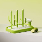 Plastic Cup Drying Rack Supplier - OEM BPA Free Shelf Holder Stand