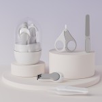 Baby Nail Care Kit Supplier - OEM 4 Pack Manicure Pedicure Grooming Set