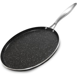Aluminum Griddle Pan Supplier - OEM Triple Layer Ceramic Nonstick Induction