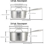 Premium Stainless Steel Cookware Set Supplier - OEM 9 PCS TriPly Hammered Set