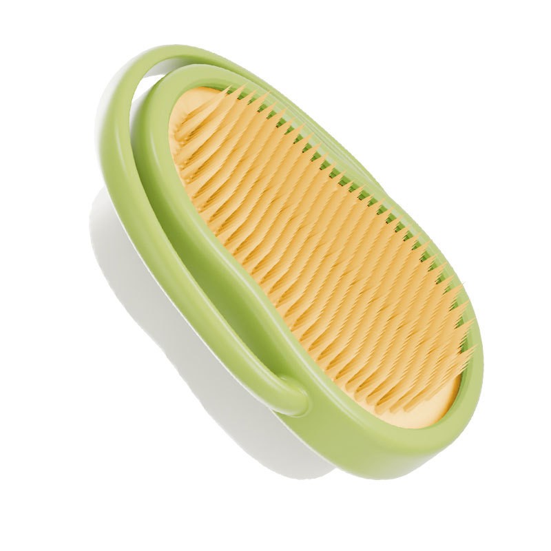 Silicone Baby Hair Brush Supplier - OEM Double Sided Massager for Newborns