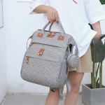 Mommy Bag Supplier - OEM Larger Capacity Fashionable Diaper Backpack