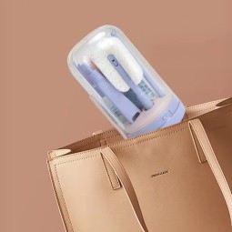 Portable Cleaning Brush Manufacturer - OEM Long Handle Silicone Wood Pulp