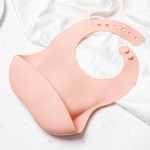 Silicone Baby Bibs Supplier - OEM Multi-Color Cute with Snap Button