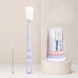 Household Bottle Brush Supplier - OEM Factory Direct Long Handle Silicone