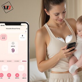 Wireless Breast Pump - App Strong Suction