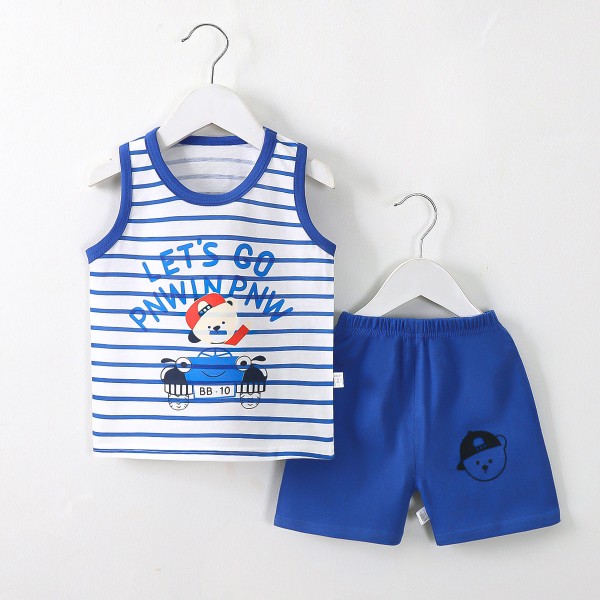 Baby Romper Set Manufacturer - OEM Cotton Summer Unisex Animal Pullover