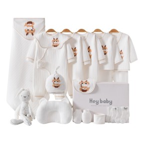 Newborn Gift Set Box Manufacturer - OEM Baby Clothes 100% Cotton Clothing Set