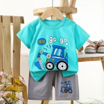 Children's T-shirt Set Manufacturer - Wholesale Summer Cotton Short Sleeve Set